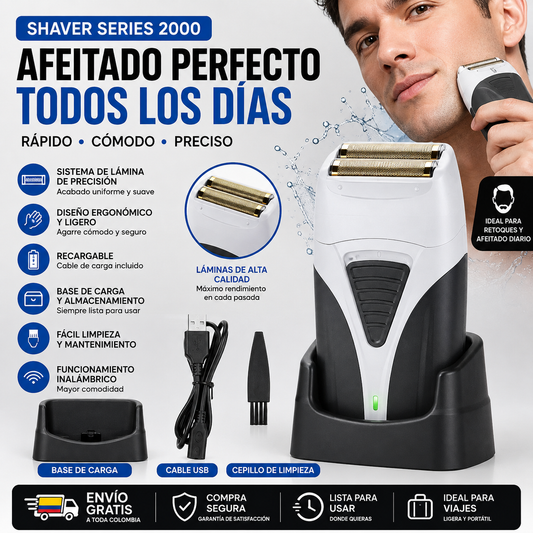 Afeitadora Eléctrica Shaver Series 2000